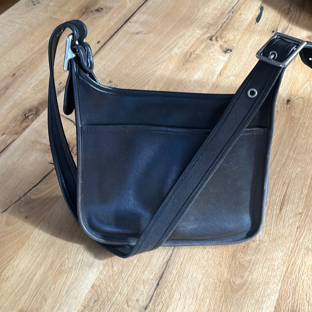 Coach Leather cross body purse